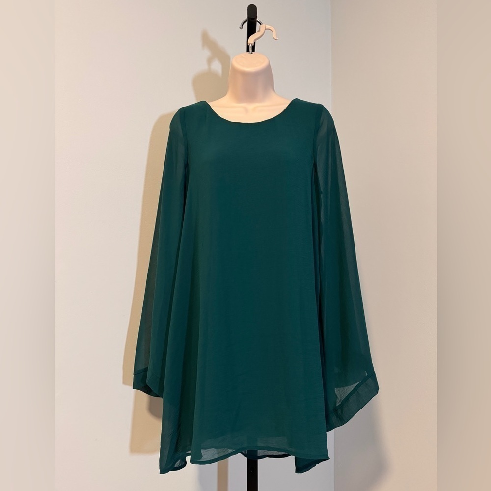 Show Me Your MuMu Bombshell Dress in Emerald - Size XS - Picture 2 of 4